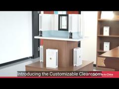 Painel sanduíche para sala limpa PU/EPS/MGO/Lã de rocha com à prova de fogo/à prova de som/leve para sala limpa